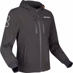 Bering Kerby Giacca tessile moto, nero, dimensione 3XL per uomo
