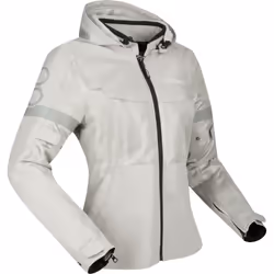Bering Profil 17353 Giacca tessile moto da donna, grigio, dimensione 48 per donne