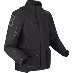 Bering Lakefield GTX impermeabile Giacca tessile moto, nero, dimensione 2XL per uomo