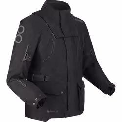 Bering Lakefield GTX impermeabile Giacca tessile moto, nero, dimensione 3XL per uomo
