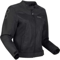 Bering Alias Mesh Giacca tessile moto da donna, nero, dimensione 38 per donne