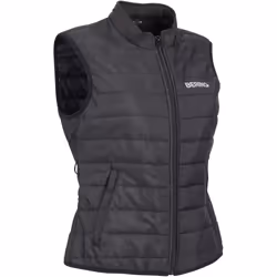Bering Rotor Softshell impermeabile Giacca tessile moto da donna, nero-rosso, dimensione 40 per donne