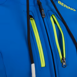 Bering Rotor Softshell impermeabile Giacca tessile moto da donna, grigio-blu, dimensione 46 per donne - Vista aggiuntiva 4