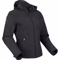 Bering Warwick impermeabile Giacca tessile moto da donna, nero, dimensione 44 per donne - Vista aggiuntiva 2