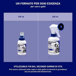 Frontline Spray Antiparassitario Veterinario per Cani e Gatti 100ml
