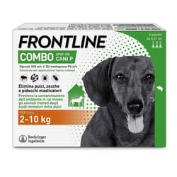 Frontline Combo Antiparassitario Per Cani 2-10kg 3 Pipette