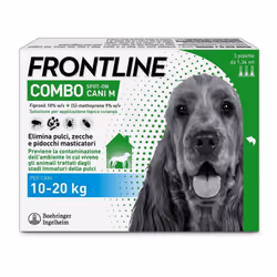 Frontline Combo Antiparassitario Per Cani 10-20kg 3 Pipette