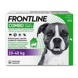 Frontline Combo Antiparassitario Per Cani 20-40Kg 3 Pipette