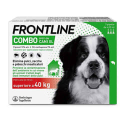 Frontline Combo Antiparassitario Per Cani con Peso Superiore ai 40Kg 3 Pipette