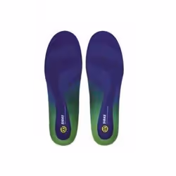 Sidas COMFORT 3D, Unisex, Adulto, Soletta comoda, Blu, Verde, XS, Schiuma