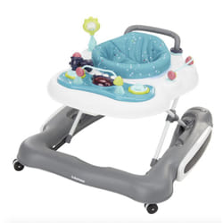 BabyMoov 5-in-1 progressive baby walker and push toy girello per bambino Blu, Grigio, Bianco