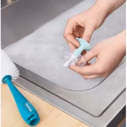 BabyMoov Flaschenbürste spazzolino per bottiglia Blu, Bianco - Vista aggiuntiva 4