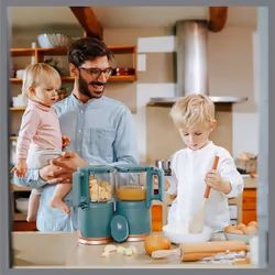 BabyMoov Nutribaby Glass 0,3 L Grigio - Vista aggiuntiva 4