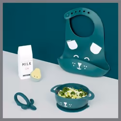 BabyMoov FIRST'ISY set piatto per bambini Blu