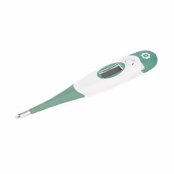 Badabulle Digitales Fieberthermometer, Termometro a contatto, Verde, Bianco, Ascellare, Pulsanti, 0,1 °C, 10 s