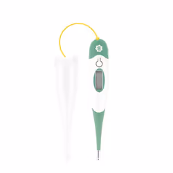 Badabulle Digitales Fieberthermometer Termometro a contatto Verde, Bianco Ascellare Pulsanti - Vista aggiuntiva 4