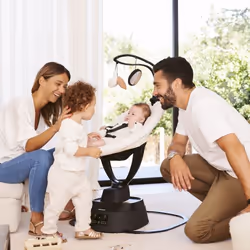 BabyMoov A055020 altalena per bambino Interno Sdraietta a dondolo per bambino 1 seduta(e) Nero, Bianco - Vista aggiuntiva 8