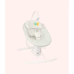 Badabulle B012306 sedia a dondolo per bambino Verde, Bianco