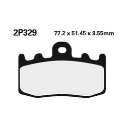 NISSIN Pastiglie freno stradale / Metallo sinterizzato Off-Road - 2P-329ST