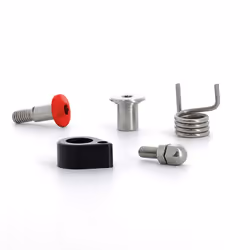A.R.T. Kit di montaggio a vite rossa leva frizione pieghevole, rosso