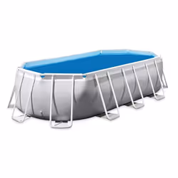 Intex UTF00149, Copertura solare per piscina, Piscina fuori terra, Ovale, Blu, 4880 mm, 2570 mm