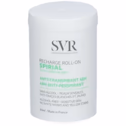 SVR Spirial Roll- On Deodorante Ricarica eco-friendly per deodorante roll-on anti-traspirante. Protezione 48 ore contro sudor ...