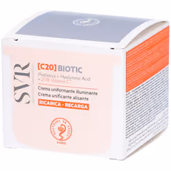 SVR [C20] Biotic è una crema Illuminante con vitamina C al 20%, probiotici e acido ialuronico leviga rughe, uniforma l'incarn ...