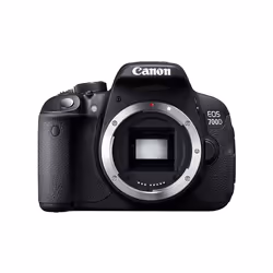 Canon EOS 700D + EF-S 18-55mm + EF 75-300mm, 18 MP, 5184 x 3456 Pixel, CMOS, Full HD, Touch screen, Nero