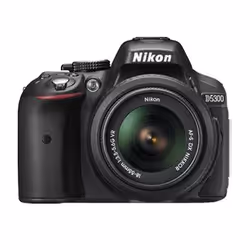 Nikon D5300 + SIGMA 17-50 DC OS HSM, 24,2 MP, 6000 x 4000 Pixel, CMOS, Full HD, 480 g, Nero