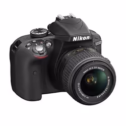 Nikon D3300 + 18-200mm F3.5-6.3 DC Macro OS HSM Kit fotocamere SLR 24,2 MP CMOS 6000 x 4000 Pixel Nero