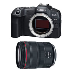 Canon EOS R8 + RF 24-105mm f/4L IS USM MILC 24,2 MP CMOS 6000 x 4000 Pixel Nero