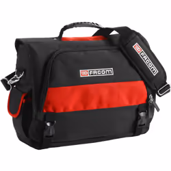 Interno: 14 tasche, 2 cinghie per pinze, chiavi e cacciaviti, 1 gancio per il metro. 1 tasca in schiuma per laptop (max. 15), ...