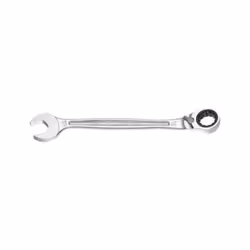 Dettagli : - Chiavi a cricchetto Ultra-Grip: anello di sicurezza sull'occhio + tacca anti-grip sulla forcella. - Nessun scivo ...