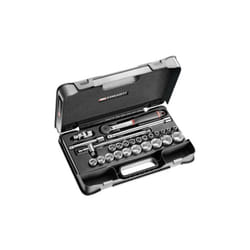 Valigetta regalo dbox 26 pezzi Cricchetto impermeabile e boccole 1/2 esagonali metriche Facom S.161-4P6PB