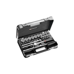 Set di bussole 1/2 - esagono metrico - 30 pezzi - S.161-5P6 - Facom
