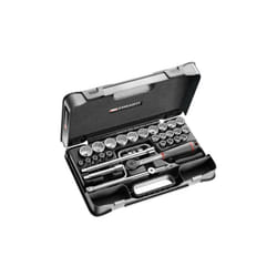Set di bussole 1/2 12 esagono metrico S.161B Facom 30 pezzi - S.161-5P12