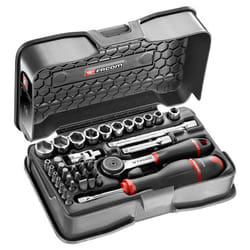 Cricchetto + bussole 1/4 esagono metrico Facom R.161-6P6