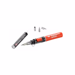 Dettagli : Saldatore a gas 1075.HPB - Temperatura della punta: 250°C ~ 550°. - Torcia: 1100°C. - Temperatura massima: 1300°C. ...