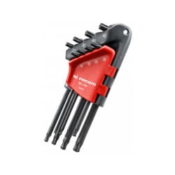 Set di 8 chiavi Torx in valigetta Facom 10-15-20-25-27-30-40-45 mm - 89S.JP8APB