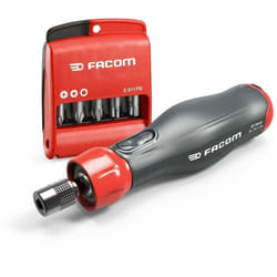Cacciavite assistito 4V e-protwist con punte PH-PZ-6 Pans Torx - Set di 12 pezzi - ATPA4V.J12APB - Facom