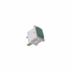 Indicatore verde per frigorifero. Riferimento pezzo: 481913448298, marchio: Whirlpool. Colore del pezzo: bianco.