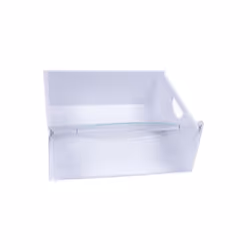 Cassetto intermedio per frigorifero. Riferimento pezzo: 9791358, marchio: Liebherr. Caratteristiche del pezzo = colore: trasp ...