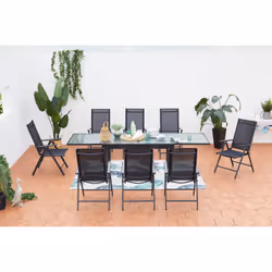 Concept Usine Brescia set mobili da esterno Grigio