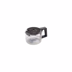 Verseo con coperchio nero per la caffettiera. Riferimento pezzo: SS-7235001405, marchio: krups.