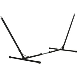 Outsunny - easycomfort supporto struttura portante per amaca regolabile capacità max. 120kg 313-388x109x116cm nero