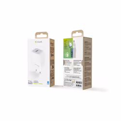 Muvit MCACC0002 Caricabatterie per dispositivi mobili Universale Bianco AC Interno