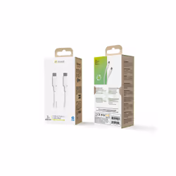 Muvit MCUSC0008 Cavo USB USB-C 1,2 m Bianco - Vista aggiuntiva 4