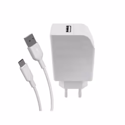 Muvit MCPAK0002 Caricabatterie per dispositivi mobili Universale Bianco AC Ricarica rapida Interno - Vista aggiuntiva 2