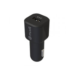 Muvit MCDCC0006 Caricabatterie per dispositivi mobili Universale Nero Accendisigari Auto