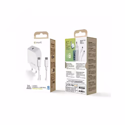 Muvit MCPAK0044 Caricabatterie per dispositivi mobili Universale Bianco AC Interno - Vista aggiuntiva 2